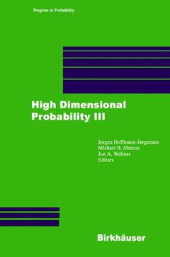 Cover of the book High Dimensional Probability III