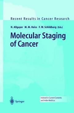 Couverture de l’ouvrage Molecular Staging of Cancer