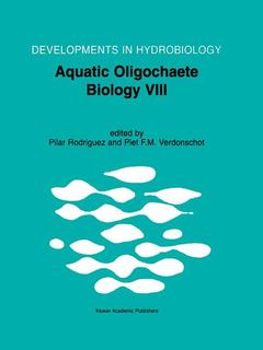 Couverture de l’ouvrage Aquatic Oligochaete Biology VIII