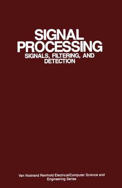 Couverture de l’ouvrage Signal Processing