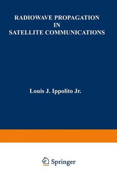 Couverture de l’ouvrage Radiowave Propagation in Satellite Communications