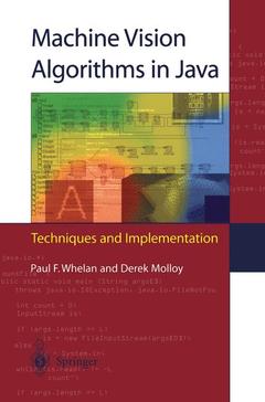 Cover of the book Machine Vision Algorithms in Java