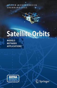 Couverture de l’ouvrage Satellite Orbits