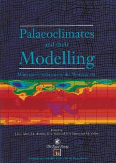 Couverture de l’ouvrage Palaeoclimates and their Modelling