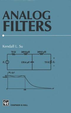 Couverture de l’ouvrage Analog Filters