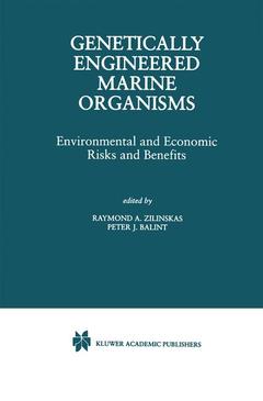 Cover of the book Genetically Engineered Marine Organisms