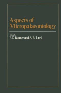 Cover of the book Aspects of Micropalaeontology