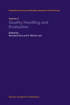 Couverture de l’ouvrage Quality Handling and Evaluation