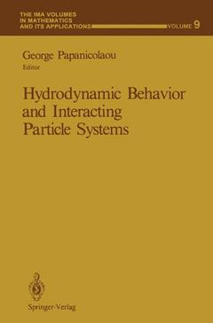 Couverture de l’ouvrage Hydrodynamic Behavior and Interacting Particle Systems