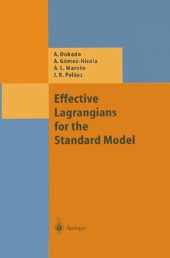 Couverture de l’ouvrage Effective Lagrangians for the Standard Model