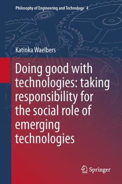 Cover of the book Doing Good with Technologies: