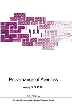 Couverture de l’ouvrage Provenance of Arenites