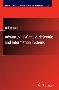 Cover of the book Advances in Wireless Networks and Information Systems