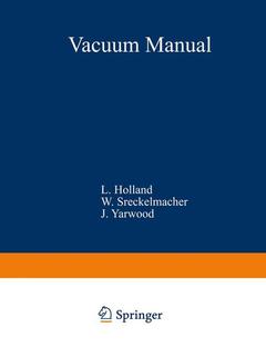 Couverture de l’ouvrage Vacuum Manual