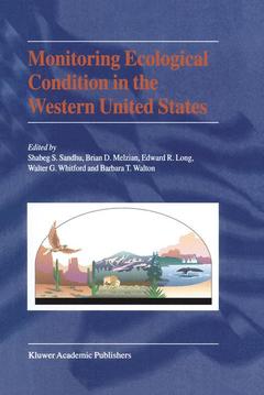 Couverture de l’ouvrage Monitoring Ecological Condition in the Western United States