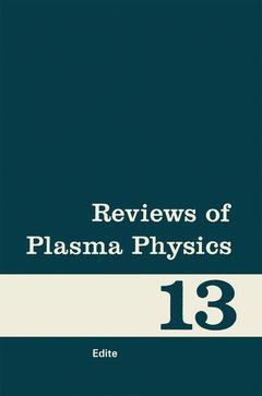Couverture de l’ouvrage Reviews of Plasma Physics