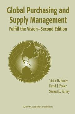 Couverture de l’ouvrage Global Purchasing and Supply Management