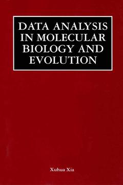 Couverture de l’ouvrage Data Analysis in Molecular Biology and Evolution