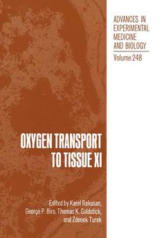 Couverture de l’ouvrage Oxygen Transport to Tissue XI