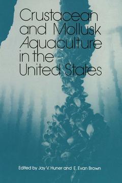 Couverture de l’ouvrage Crustacean and Mollusk Aquaculture in the United States
