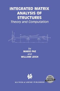 Couverture de l’ouvrage Integrated Matrix Analysis of Structures