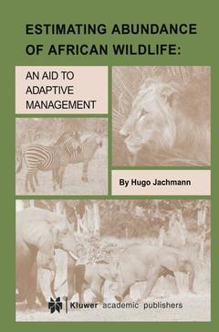 Couverture de l’ouvrage Estimating Abundance of African Wildlife