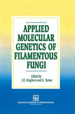 Couverture de l’ouvrage Applied Molecular Genetics of Filamentous Fungi