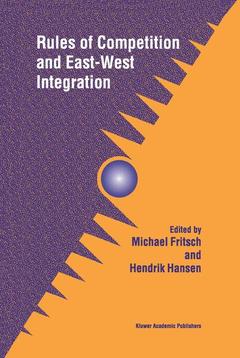 Cover of the book Rules of Competition and East-West Integration