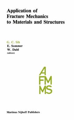 Cover of the book Application of Fracture Mechanics to Materials and Structures