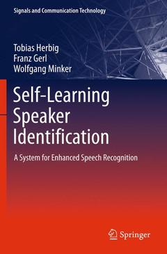 Couverture de l’ouvrage Self-Learning Speaker Identification