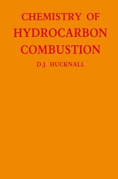 Couverture de l’ouvrage Chemistry of Hydrocarbon Combustion