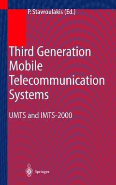 Couverture de l’ouvrage Third Generation Mobile Telecommunication Systems