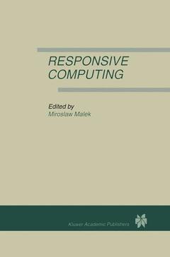 Couverture de l’ouvrage Responsive Computing