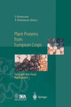 Couverture de l’ouvrage Plant Proteins from European Crops