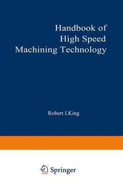 Couverture de l’ouvrage Handbook of High-Speed Machining Technology