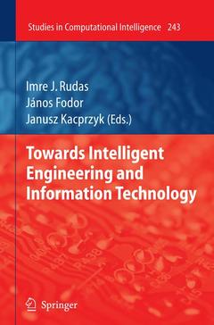 Couverture de l’ouvrage Towards Intelligent Engineering and Information Technology