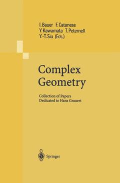 Couverture de l’ouvrage Complex Geometry