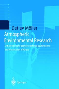 Couverture de l’ouvrage Atmospheric Environmental Research