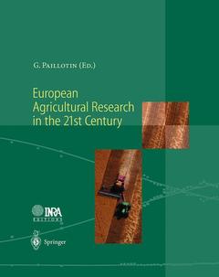Couverture de l’ouvrage European Agricultural Research in the 21st Century