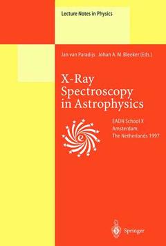Couverture de l’ouvrage X-Ray Spectroscopy in Astrophysics