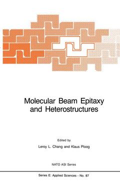 Couverture de l’ouvrage Molecular Beam Epitaxy and Heterostructures