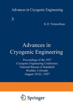 Cover of the book Advances in Cryogenic Engineering