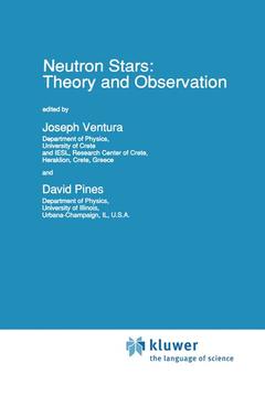Couverture de l’ouvrage Neutron Stars: Theory and Observation