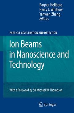 Couverture de l’ouvrage Ion Beams in Nanoscience and Technology
