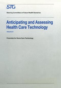 Couverture de l’ouvrage Anticipating and Assessing Health Care Technology