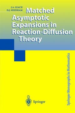 Cover of the book Matched Asymptotic Expansions in Reaction-Diffusion Theory