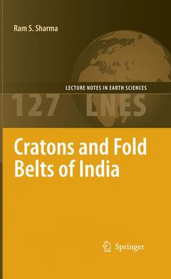 Couverture de l’ouvrage Cratons and Fold Belts of India