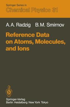 Couverture de l’ouvrage Reference Data on Atoms, Molecules, and Ions