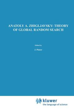 Couverture de l’ouvrage Theory of Global Random Search