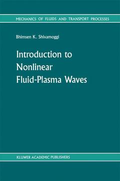 Couverture de l’ouvrage Introduction to Nonlinear Fluid-Plasma Waves